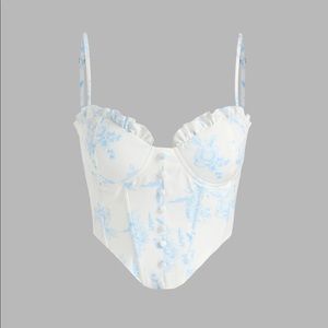 Size medium corset top new with tags